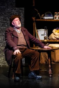 Actors from Giffnock Theatre Players performing the stage play - The Cripple of Inishmaan by Martin McDonagh